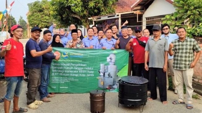 Dosen Teknik Kebumian Unja Kenalkan Teknologi Insinerator Minim Asap untuk Pengelolaan Sampah Rumah Tangga